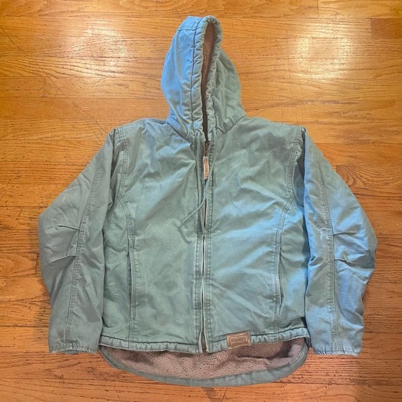 Schmidt Workwear Mint Hooded Jacket Women's Large - Picture 2 of 4